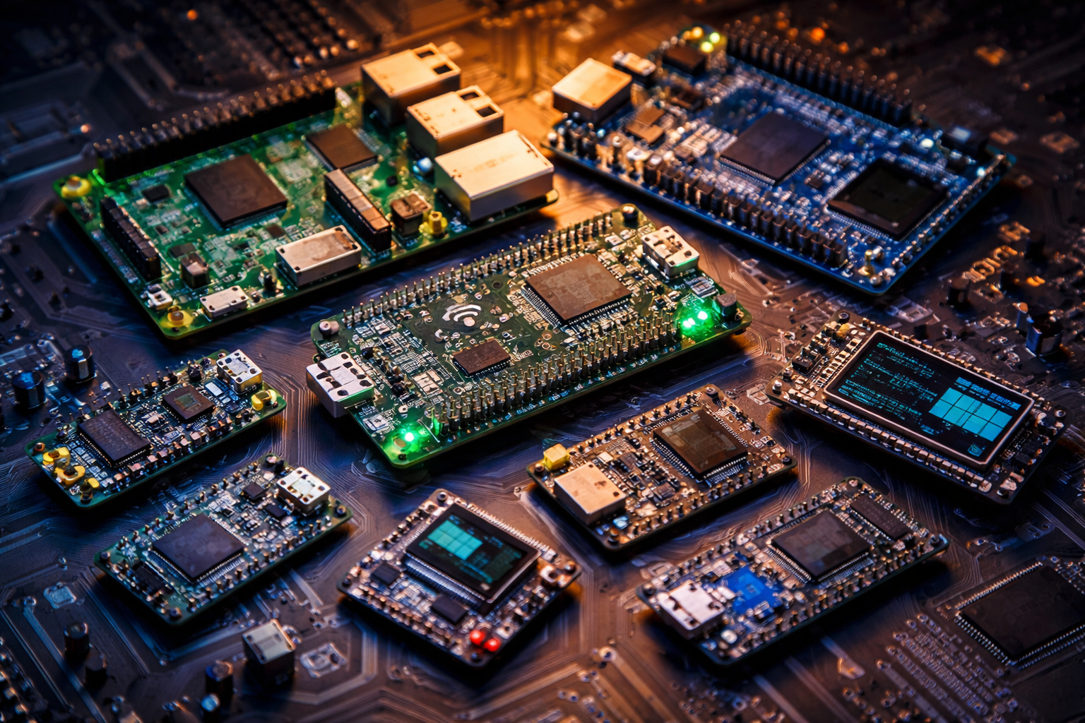 Embedded Processors & Controllers (MCU, MPU, SoC, DSP)